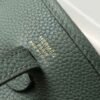 Replica Hermes Evelyne Bag Designer Hermes Mini Crossbody Bag 20391 Gold Buckle Dark Green