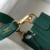 Replica Hermes Evelyne Bag Designer Hermes Mini Crossbody Bag 20389 Gold Buckle Green