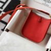 6532778323af4.jpg Replica Hermes Evelyne Bag Designer Hermes Mini Crossbody Bag 20385 Gold Buckle Dark Red
