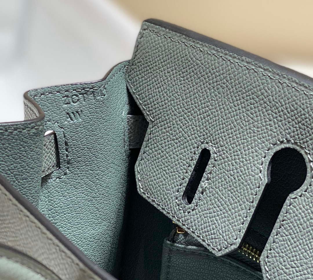 Replica Hermes Birkin Designer Tote Bag Epsom Leather 28370 Almond Green