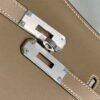 6532781a65464.jpg Replica Hermes 316413 Jyspiere Leather Hermes bags Elephant gray H900913