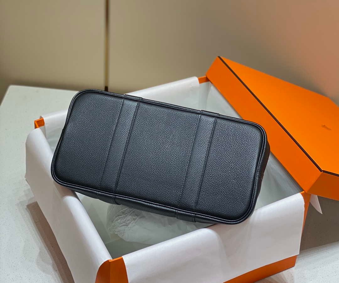 Replica Hermes Black Togo Medium Garden Party 36cm Bag H239055