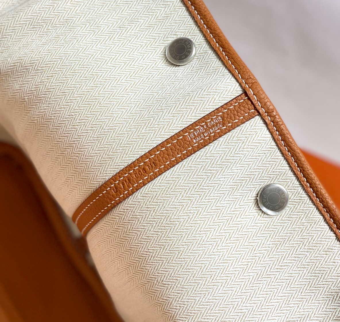 Replica Hermes Brown Togo Medium Garden Party 36cm Bag H239054