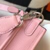Replica Hermes Evelyne Bag Designer Hermes Mini Crossbody Real Bag 20430 Pink