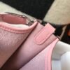 Replica Hermes Evelyne Bag Designer Hermes Mini Crossbody Real Bag 20430 Pink
