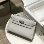 65327964b3541-150x150 Replica Hermes Kelly Pouchette Swift Leather clutch bag Silver H230259