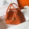 Our Factory offer best Designer HIGH quality replica handbags in cheaper price! Up to 70% discount now. Quality Guarantee! Fast Shipping Worldwide Replica Hermes Lindy 26cm Designer Tote Shoulder Bags Orange Gold