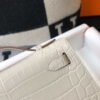 65327a643eedf.jpg Replica Hermes Mini Kelly Pouchette Crocodile Leather H230239 White
