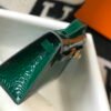 Replica Hermes Mini Kelly Pouchette Crocodile Leather H230238 Green