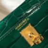 Replica Hermes Kelly Bag Designer Hermes 19CM Shoulder Mini Bag Green 20452