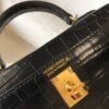 65327c2cae25f.jpg Replica Hermes Kelly Bag Designer Hermes 19CM Shoulder Mini Bag Black 20450