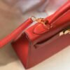 Replica Hermes Sellier Kelly 28cm of Epsom Leather Bag 20332 Red