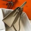65327c8c8e9ab.jpg Replica Hermes Sellier Kelly 28cm of Epsom Leather Bag 20331 Gray