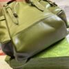 Replica Gucci 725657 Backpack With Tonal Double G Forest green