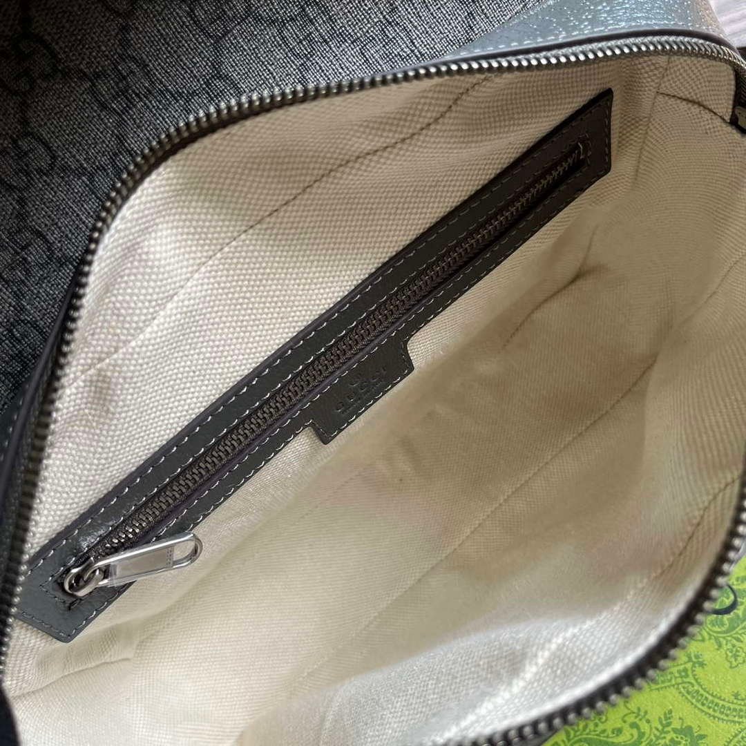 Replica Gucci 724704 Ophidia Messenger Bag Grey