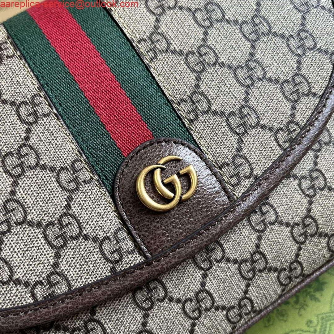 Replica Gucci 724704 Ophidia Messenger Bag Brown