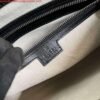 Replica Gucci 696009 GG Embossed Medium Messenger Bag Black