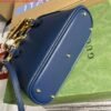 653288912c8ba.jpg Replica Gucci 715775 Gucci Diana Mini Tote Bag Royal blue leather