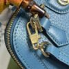 6532889a6a701.jpg Replica Gucci 715775 Gucci Diana Mini Tote Bag Blue leather