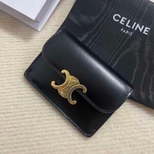 Replica Celine 178303 Sangle Small Bucket Bag in Soft Grained Calfskin Brown
