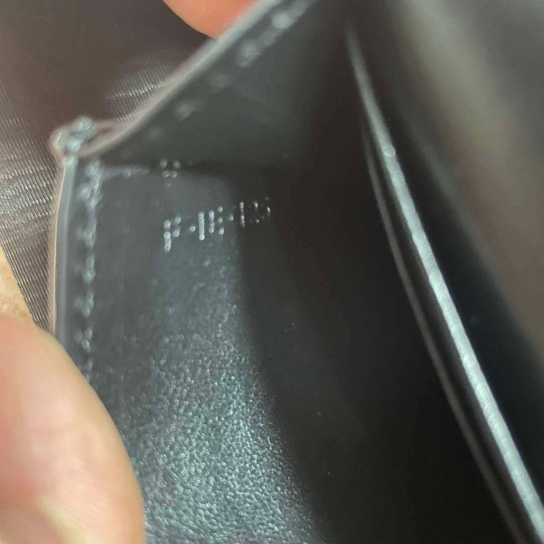 Replica Celine 10I583 Card Holder With Flap Triomphe In Shiny Calfskin Black