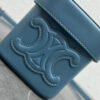Replica Celine 199263 SMALL BOX cuir triomphe in Smooth Calfskin Blue