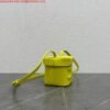 Replica Celine 199263 SMALL BOX cuir triomphe in Smooth Calfskin Yellow