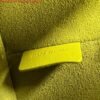 Replica Celine 199263 SMALL BOX cuir triomphe in Smooth Calfskin Yellow