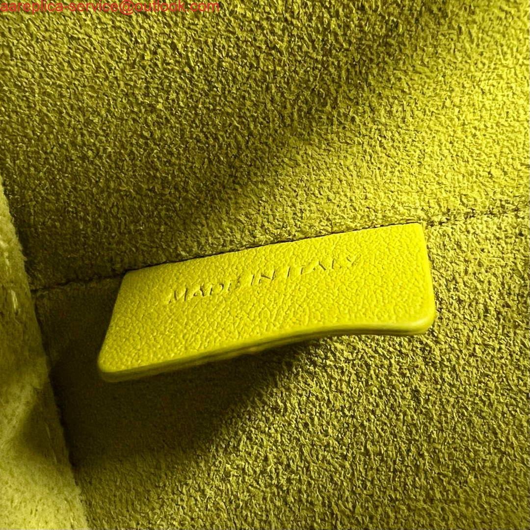 Replica Celine 199263 SMALL BOX cuir triomphe in Smooth Calfskin Yellow
