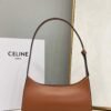Replica Celine 198153 Shoulder Bag Cuir Triomphe in Smooth Calfskin Brown