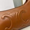 Replica Celine 198153 Shoulder Bag Cuir Triomphe in Smooth Calfskin Brown
