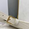 Replica Celine 198153 Shoulder Bag Cuir Triomphe in Smooth Calfskin White