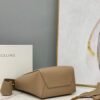 Replica Celine 178303 Sangle Small Bucket Bag in Soft Grained Calfskin Apricot