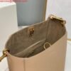 Replica Celine 178303 Sangle Small Bucket Bag in Soft Grained Calfskin Apricot