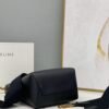 Replica Celine 178303 Sangle Small Bucket Bag in Soft Grained Calfskin Black