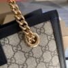 Replica Gucci 498156 Padlock GG Small Shoulder Bag Black