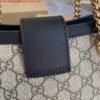 Replica Gucci 498156 Padlock GG Small Shoulder Bag Black