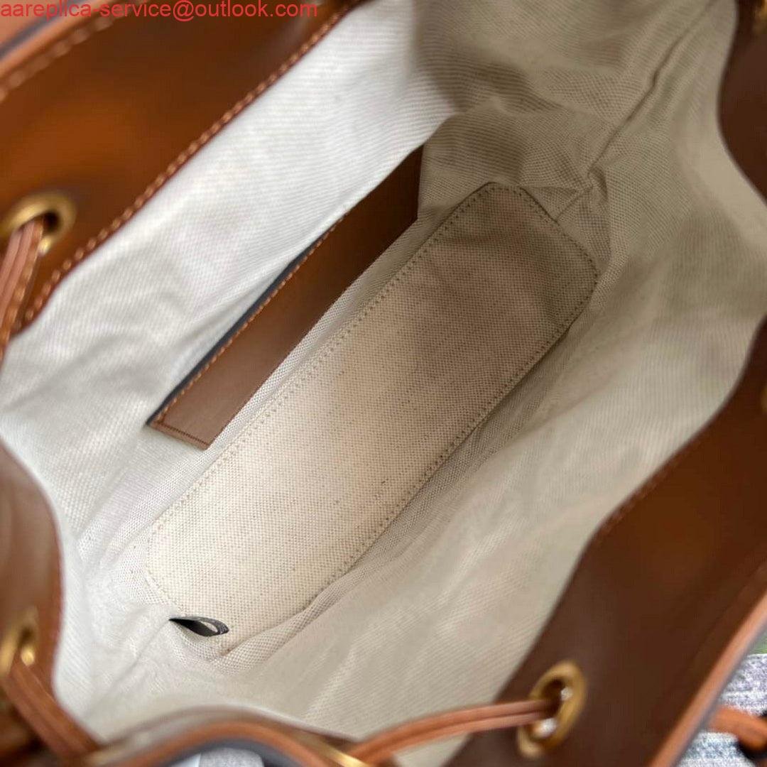 Replica Gucci 702101 Bamboo backpack Brown