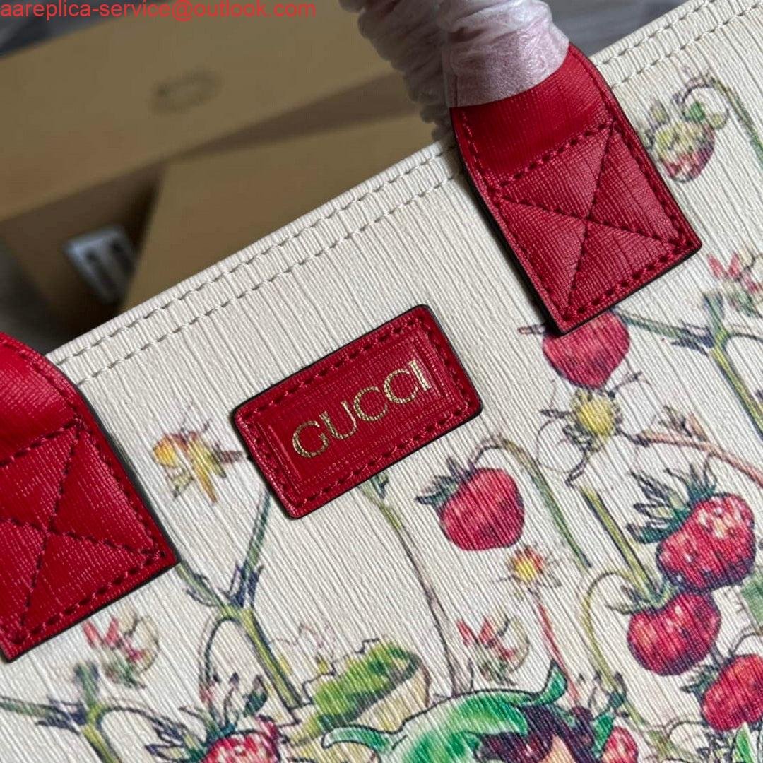 65328fedcd8bf.jpg Replica Gucci 550763 Children's Fairy Print Large Tote Bag Red