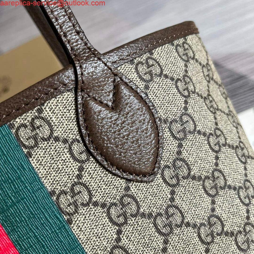 653290082382d.jpg Replica Gucci 726762 Ophidia Small Tote Bag Brown