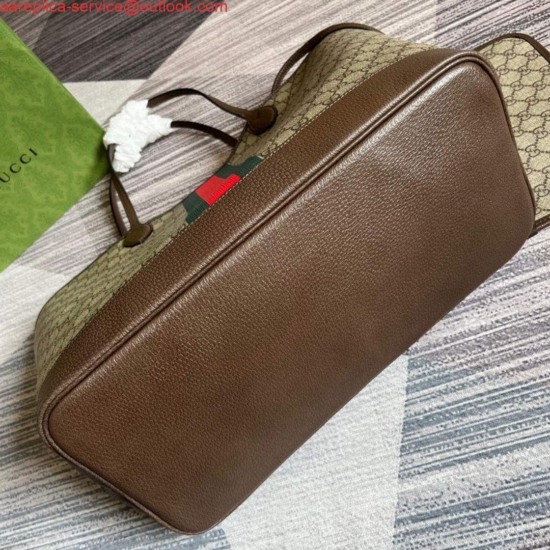 Replica Gucci 726755 GG Large Tote Bag Brown