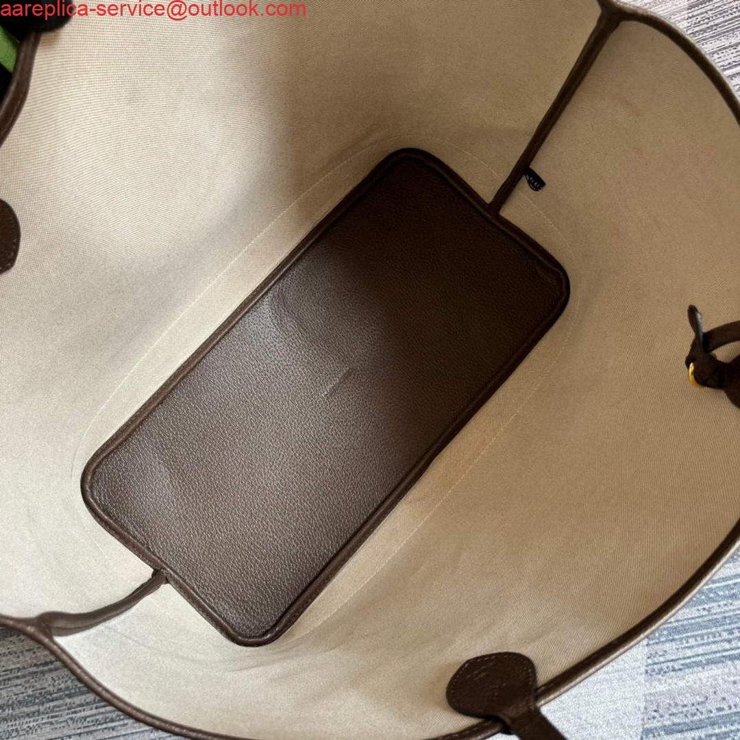 Replica Gucci 726755 GG Large Tote Bag Brown