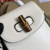 Replica Gucci 702106 Bamboo Mini Handbag White
