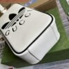 Replica Adidas x Gucci mini top handle bag 702387 White leather