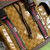 Replica Adidas x Gucci backpack ‎495563 Beige and brown