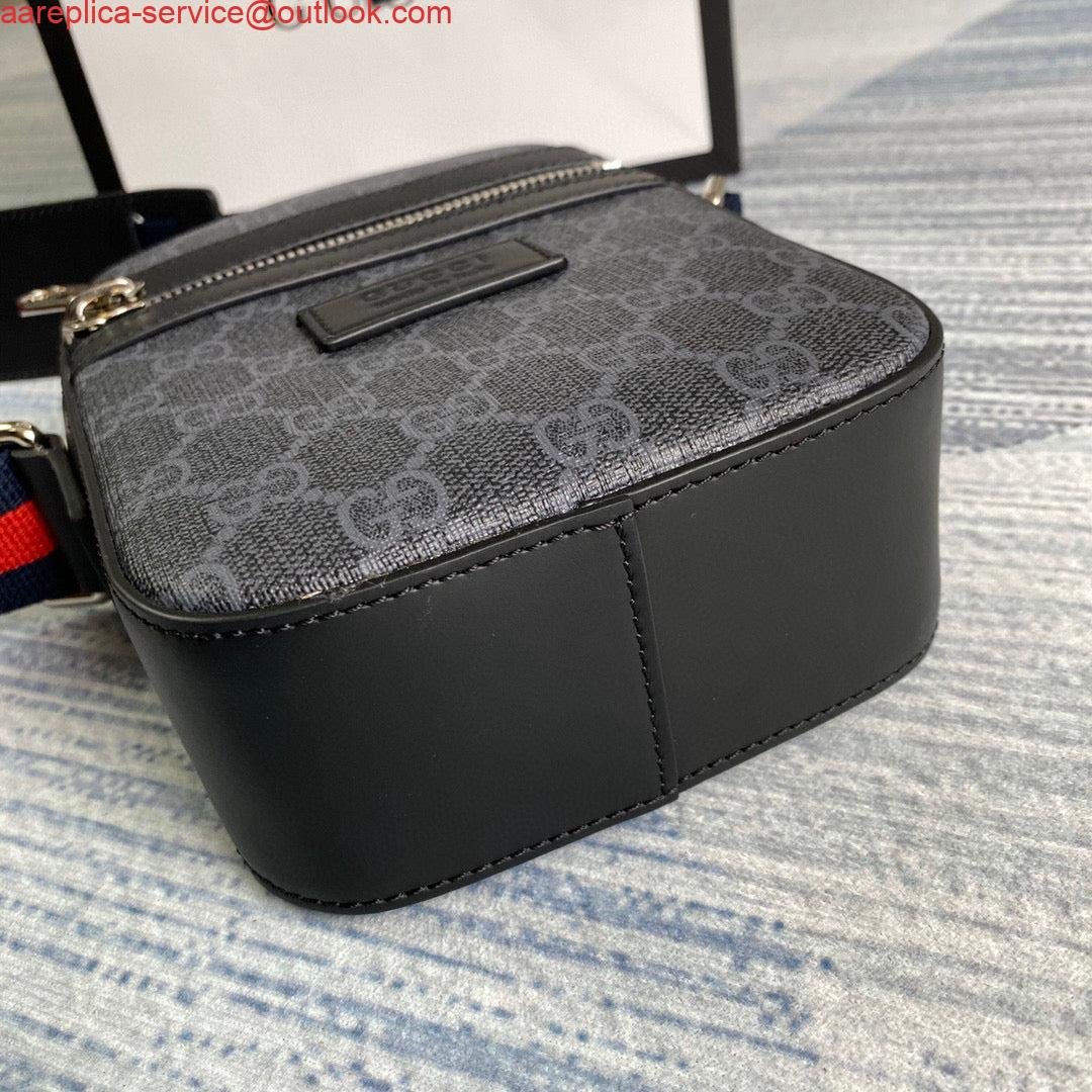Replica Gucci 682357 GG Black messenger 598103 Black GG Supreme canvas