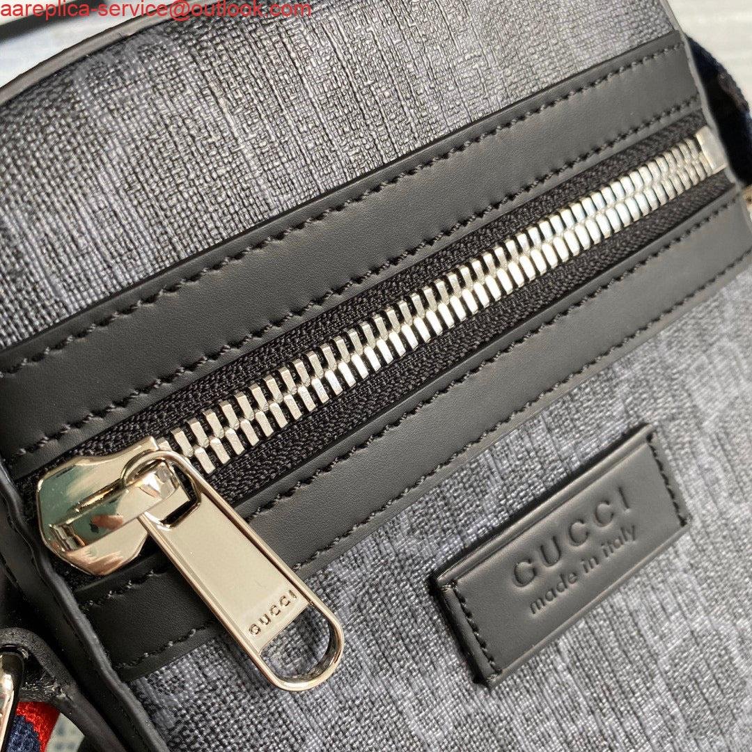 Replica Gucci 682357 GG Black messenger 598103 Black GG Supreme canvas