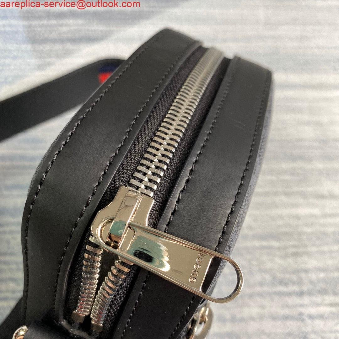 Replica Gucci 682357 GG Black messenger 598103 Black GG Supreme canvas