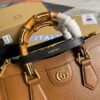6532a1d3f1d4b.jpg Replica Gucci 702721 Diana Small Tote Bag Brown leather