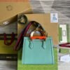 6532a1dd5cd16.jpg Replica Gucci 702721 Diana Small Tote Bag Light blue leather